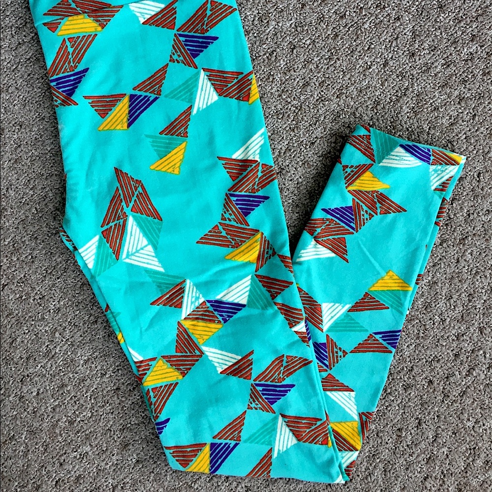 LuLaRoe leggings, one size, like new!